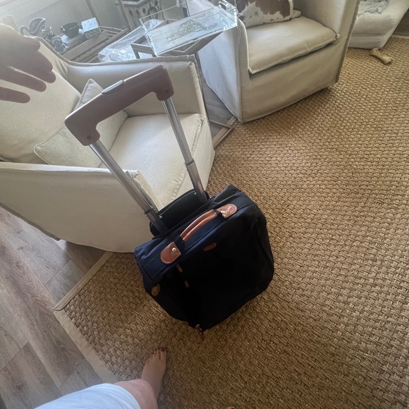 Brics Navy Blue Roller Bag 22” approx - Picture 4 of 8